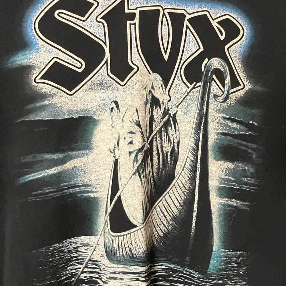 Styx / Band T Shirt Screen Print on Front / Back … - image 2