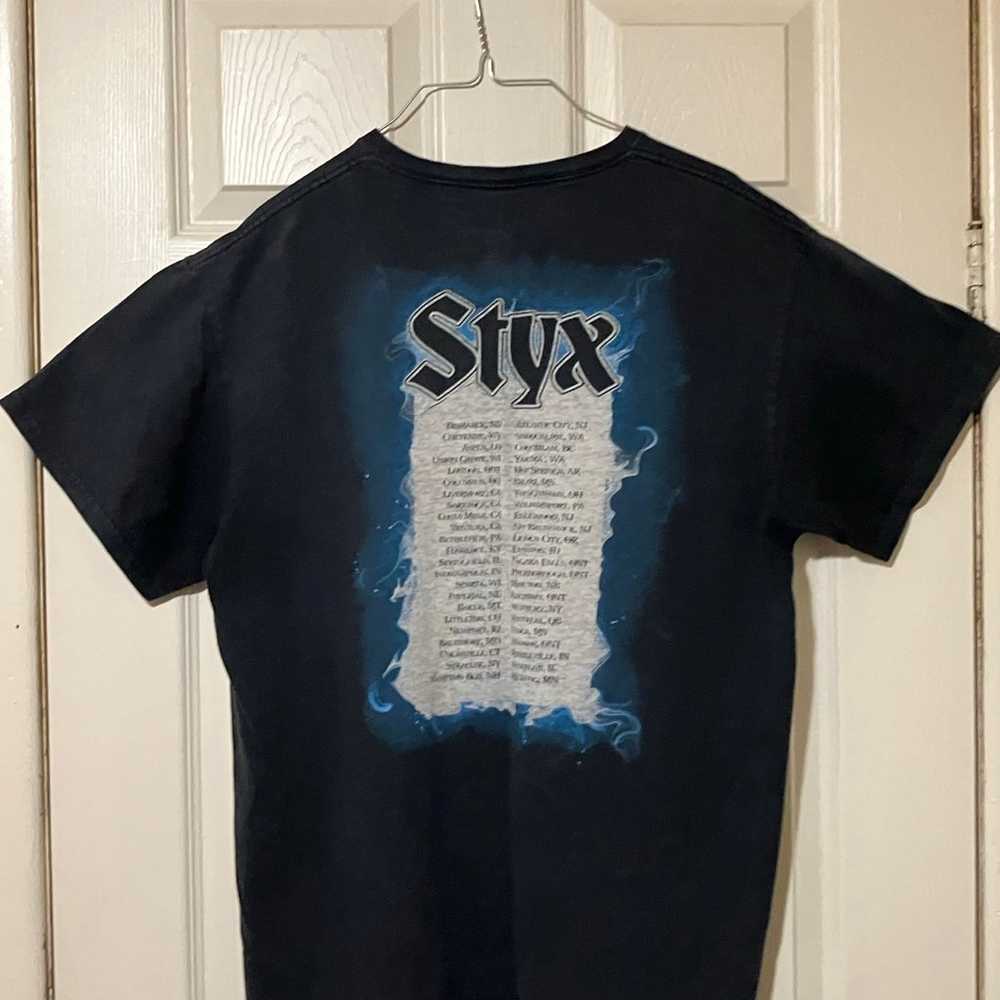 Styx / Band T Shirt Screen Print on Front / Back … - image 7
