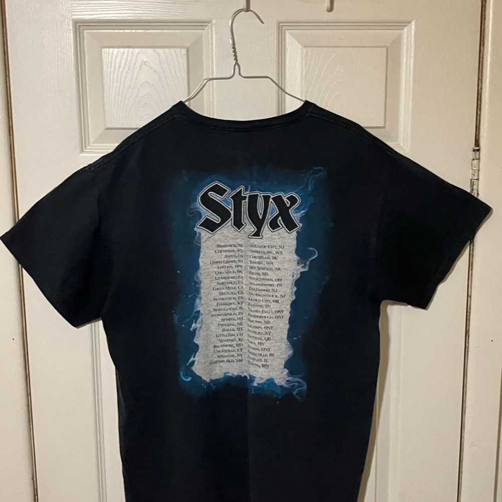 Styx / Band T Shirt Screen Print on Front / Back … - image 8