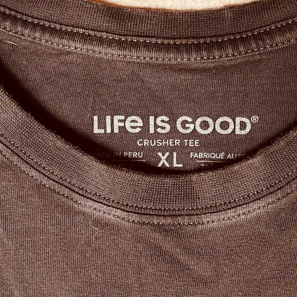 Life is Good - Life is Grate Men's XL Tee Shirt - image 3