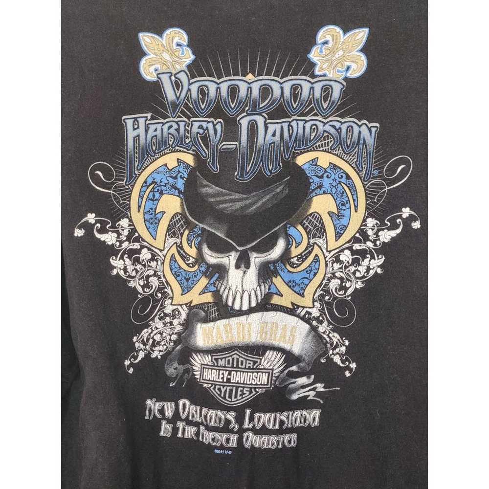 Harley Davidson 2011 Pin Up Voodoo New Orleans T-… - image 7