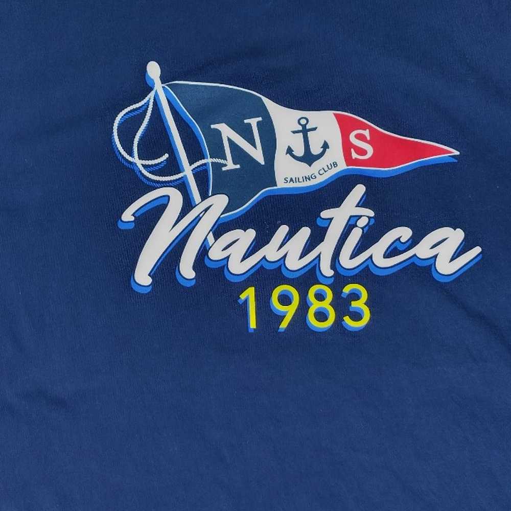 Nautica Mens 2XL Short Sleeve Graphic Tee Shirt N… - image 3