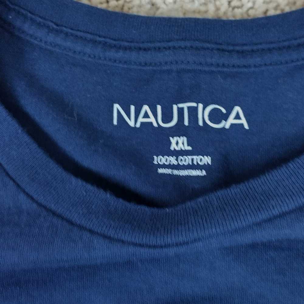 Nautica Mens 2XL Short Sleeve Graphic Tee Shirt N… - image 5