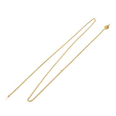 Gold Chanel CC Medallion Chain-Link Belt