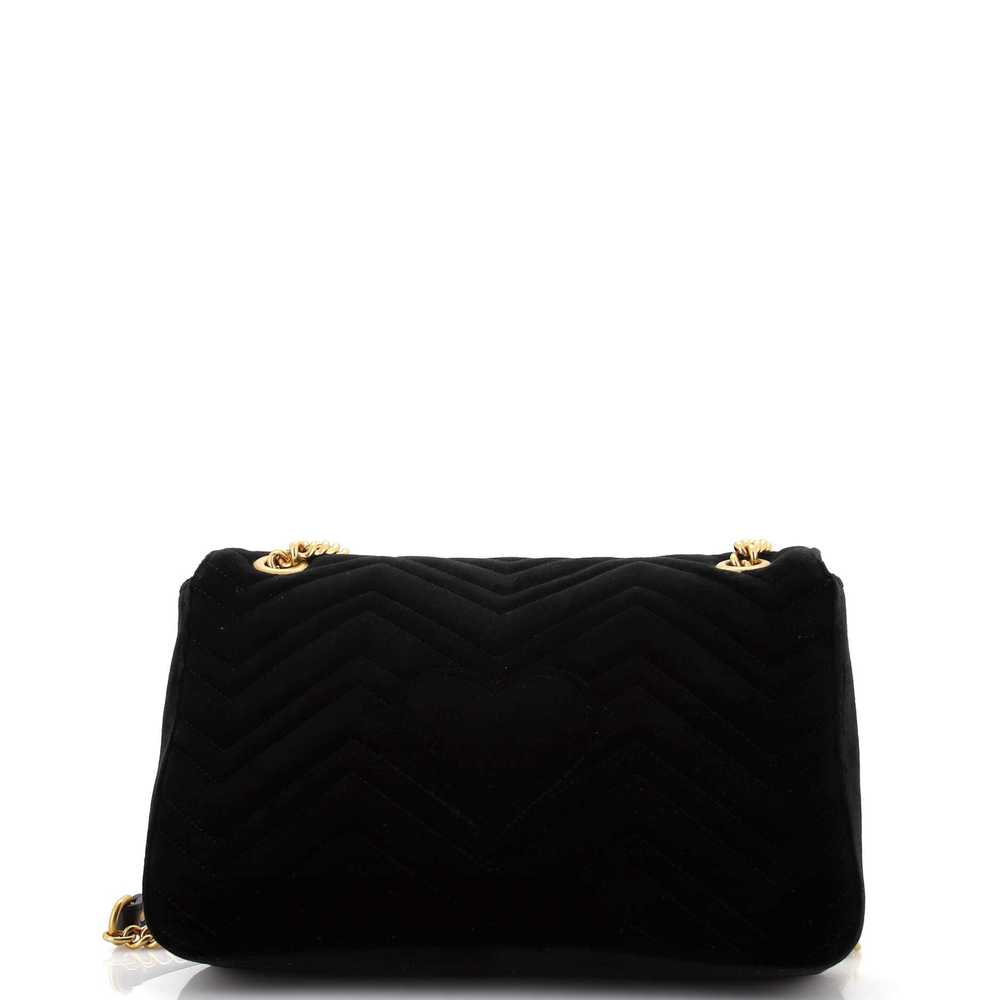 GUCCI GG Marmont Flap Bag Embroidered Matelasse V… - image 3