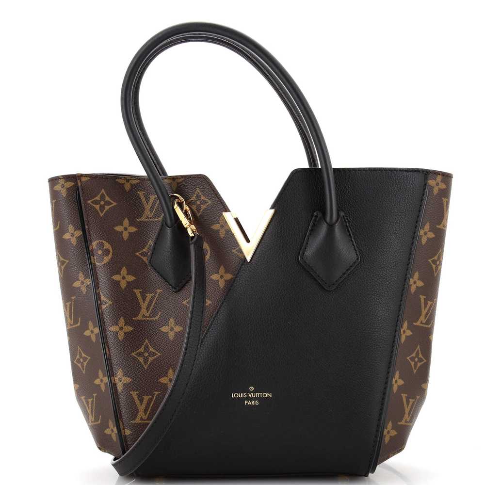 Louis Vuitton Kimono Handbag Monogram Canvas and … - image 1