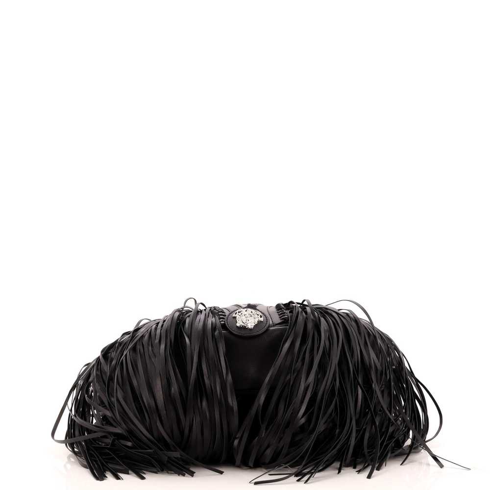 VERSACE Repeat Hobo Fringed Leather Large - image 4
