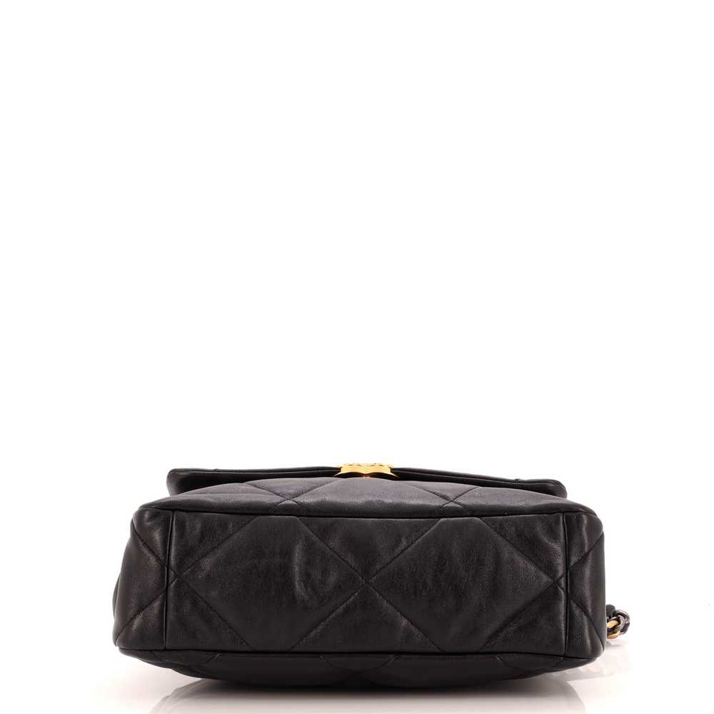 CHANEL 19 Flap Bag Quilted Leather Large - image 5