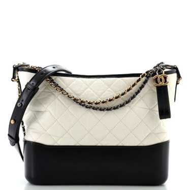 CHANEL Gabrielle Hobo Quilted Aged Calfskin Medium