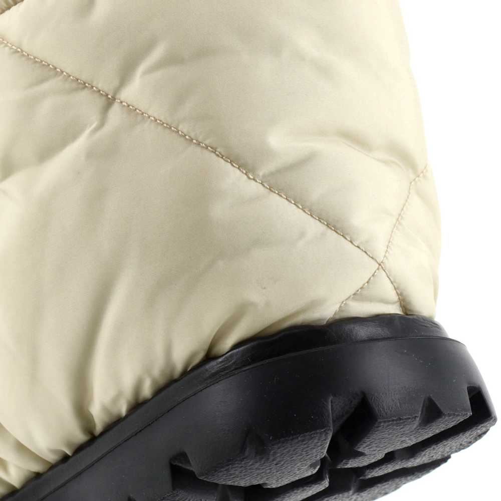PRADA Women's Padded Snow Boots Quilted Nylon - image 5