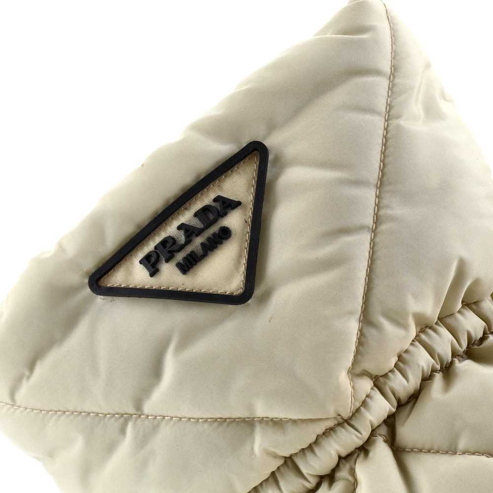 PRADA Women's Padded Snow Boots Quilted Nylon - image 6