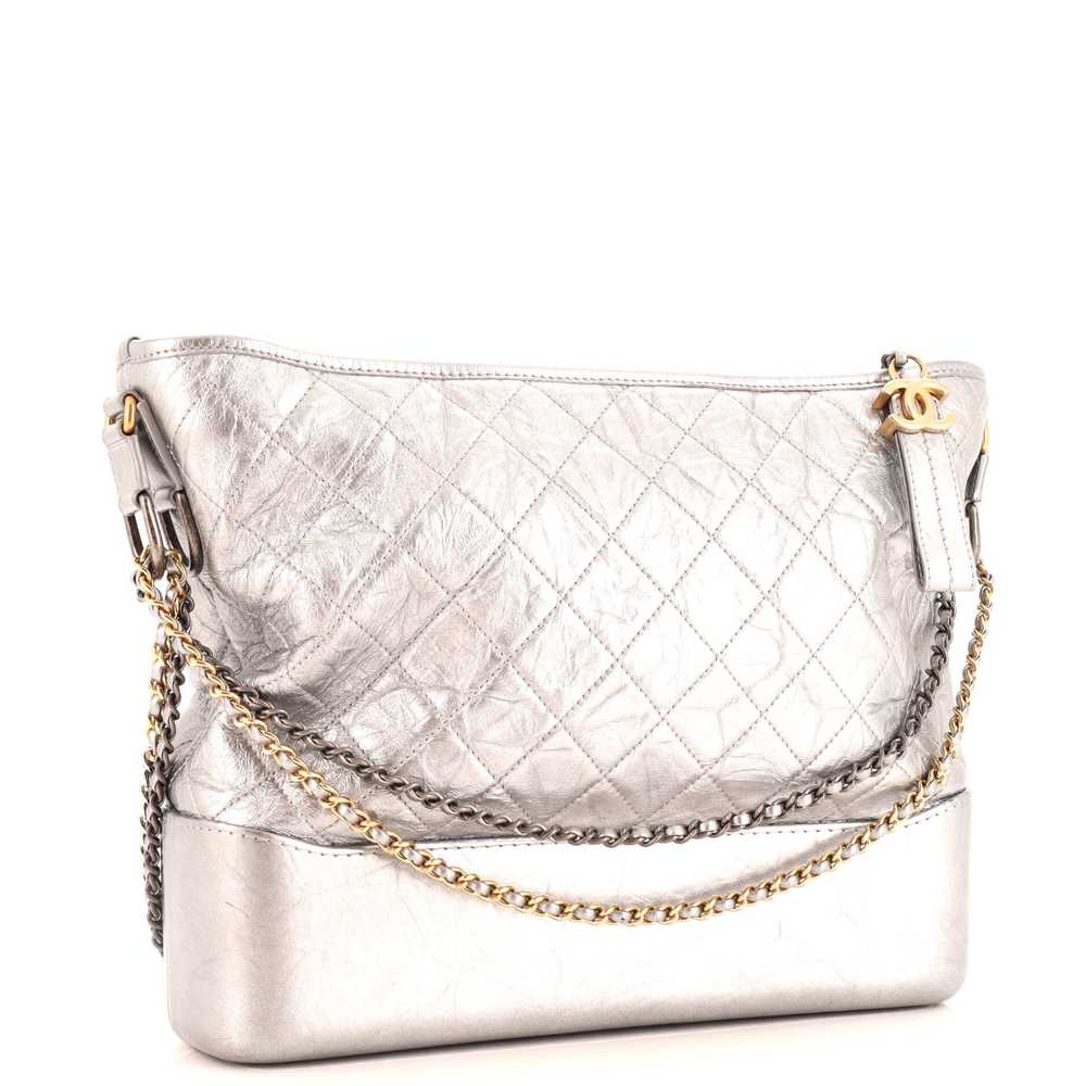 CHANEL Gabrielle Hobo Quilted Aged Calfskin Large - image 2