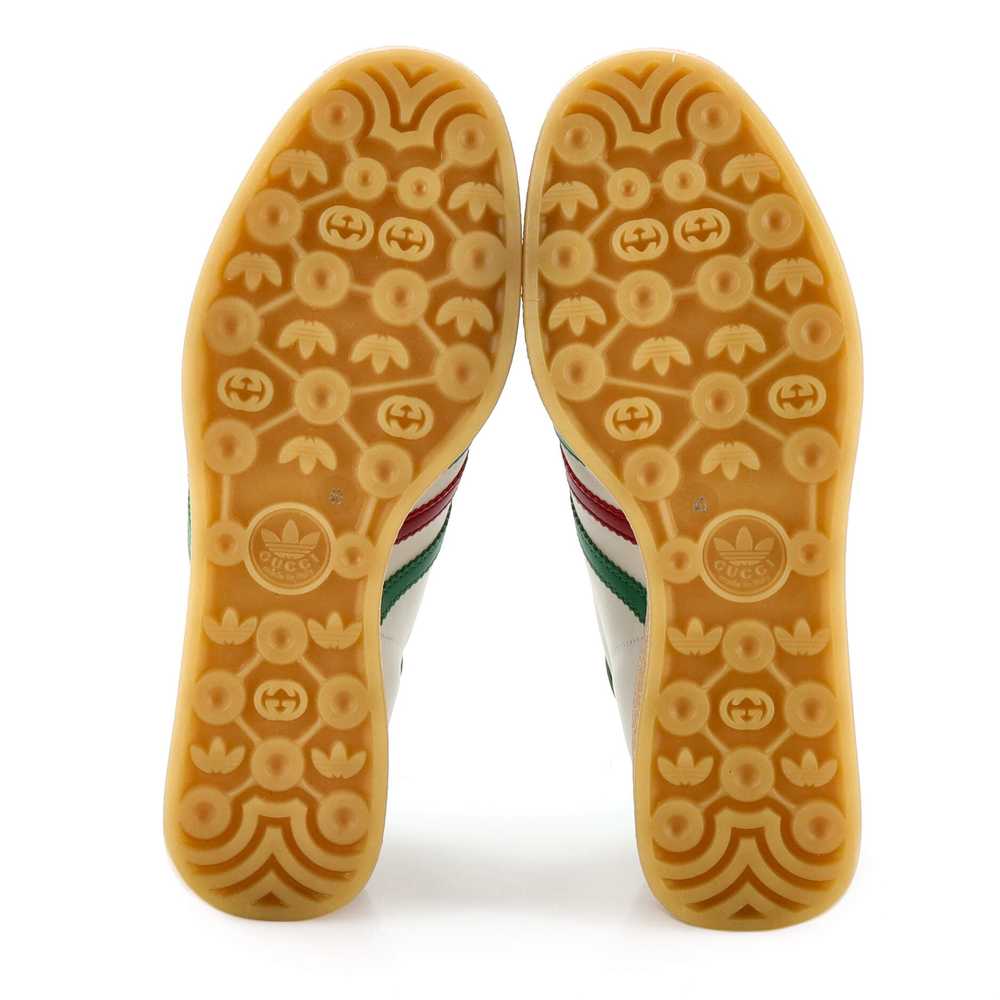 GUCCI x Adidas Women's Gazelle Wedge Sneakers Lea… - image 4
