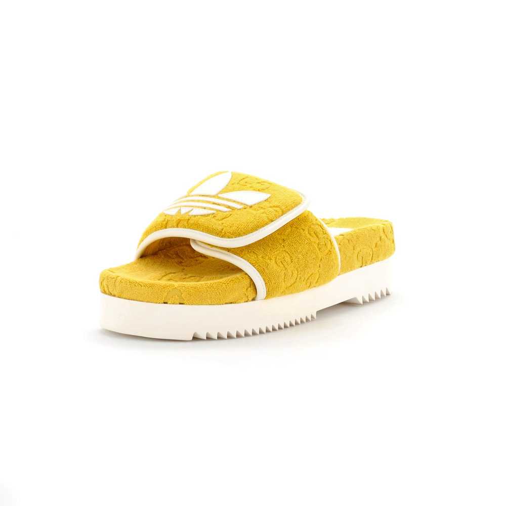 GUCCI x Adidas Women's Platform Slide Sandals Ter… - image 1