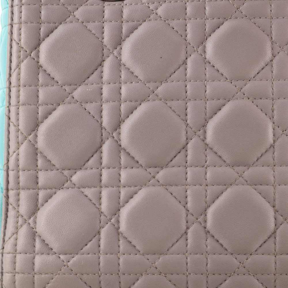 Christian Dior Lady Dior Bag Cannage Quilt Lambsk… - image 7