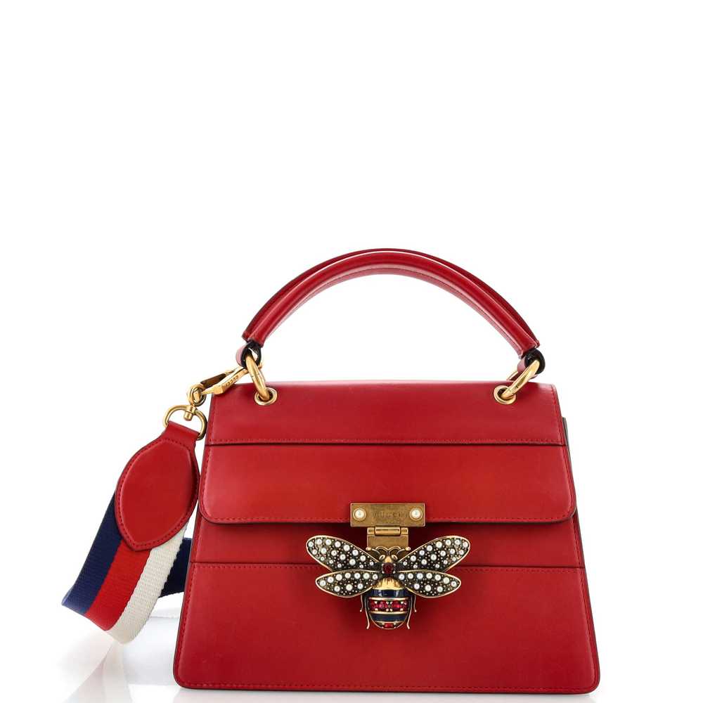 GUCCI Queen Margaret Top Handle Bag Leather Small - image 1