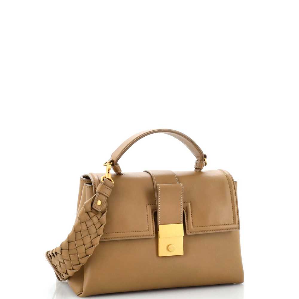 Bottega Veneta Piazza NM Top Handle Bag Leather S… - image 2