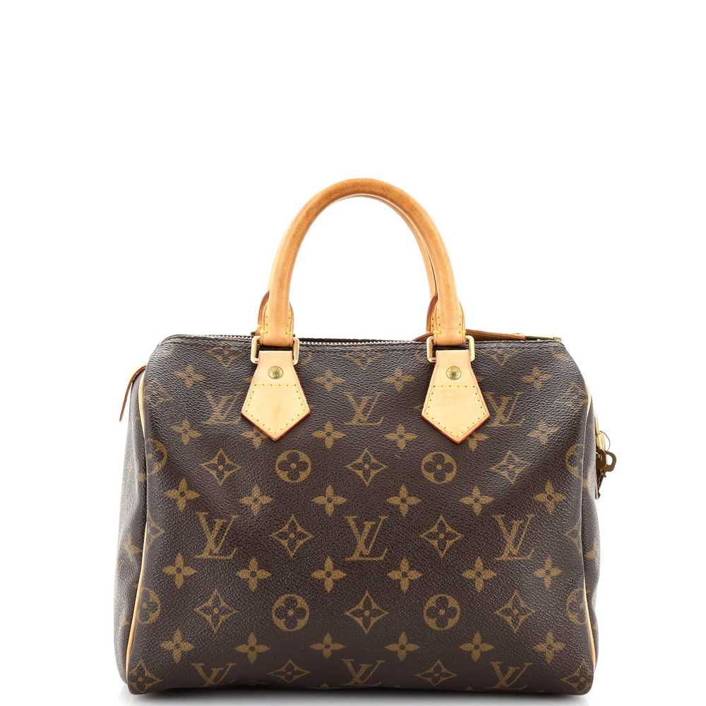 Louis Vuitton Speedy Handbag Monogram Canvas 25 - image 1