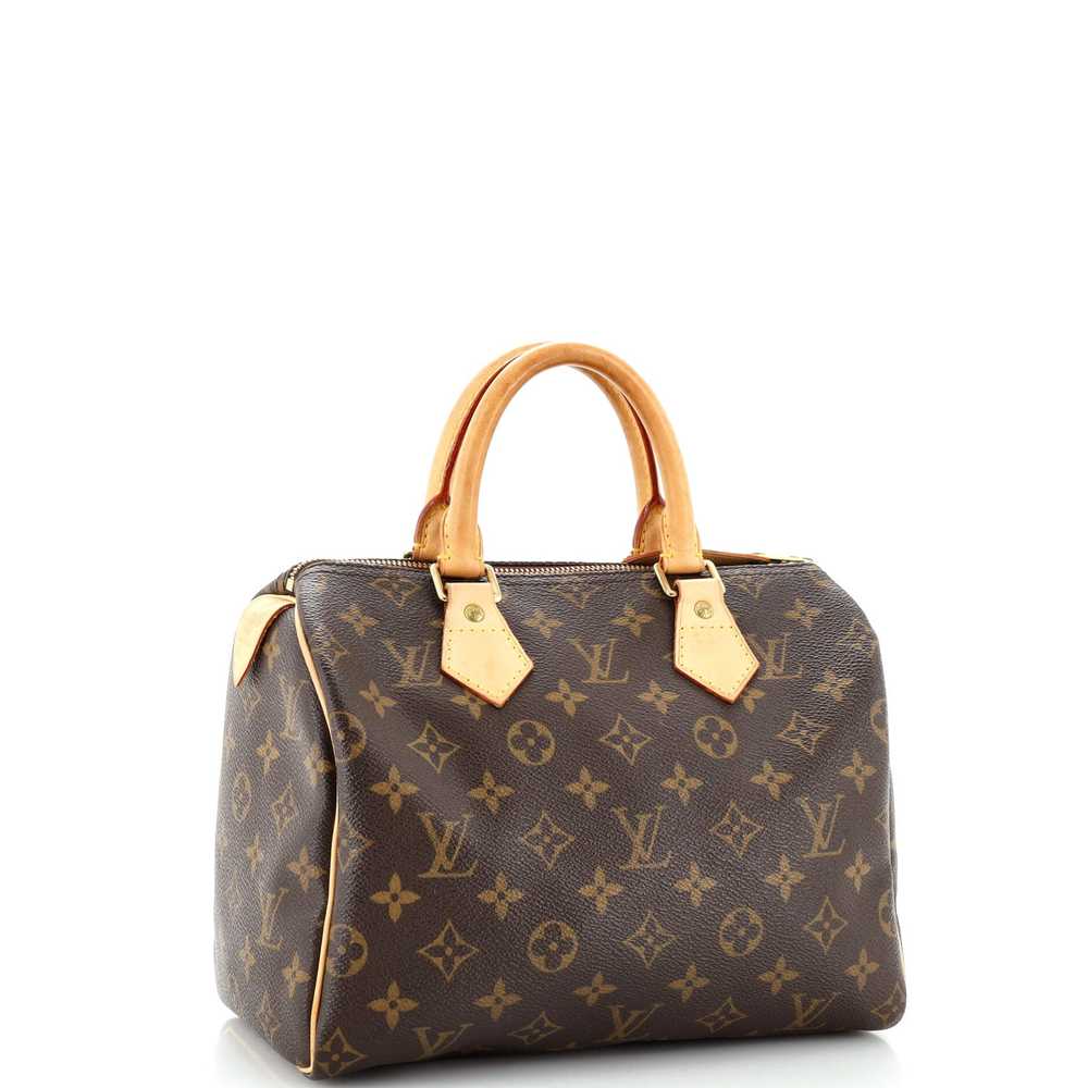 Louis Vuitton Speedy Handbag Monogram Canvas 25 - image 2