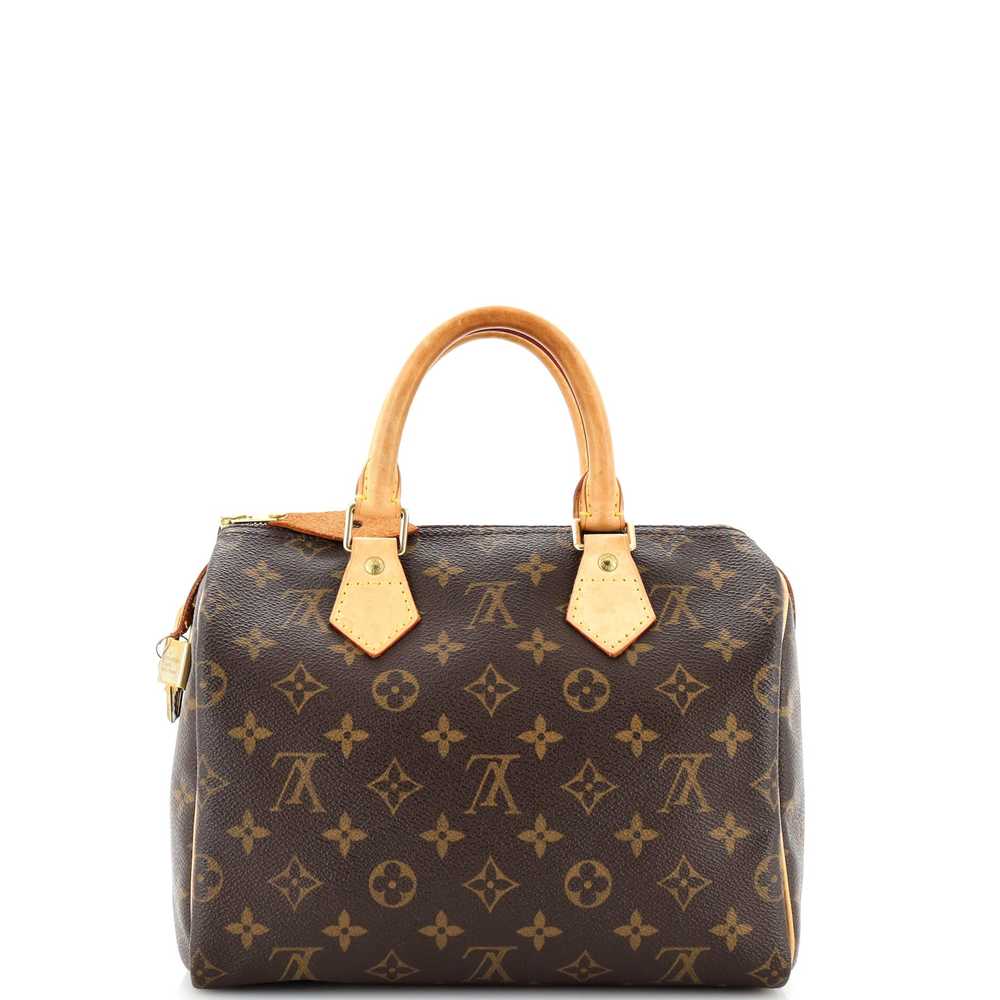Louis Vuitton Speedy Handbag Monogram Canvas 25 - image 4