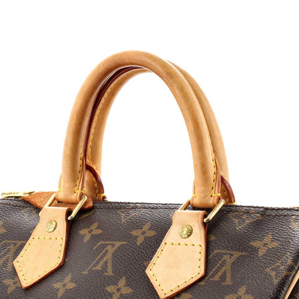 Louis Vuitton Speedy Handbag Monogram Canvas 25 - image 8