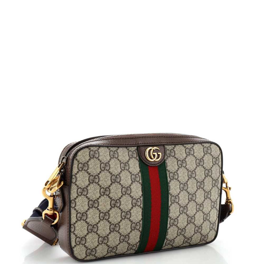 GUCCI Ophidia Zip Wristlet Shoulder Bag GG Coated… - image 2