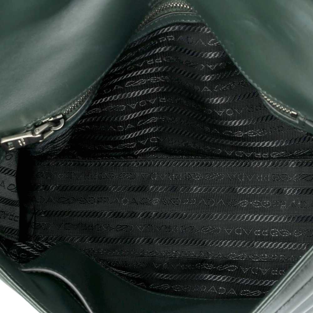 PRADA Chain Flap Shoulder Bag Diagramme Quilted L… - image 5