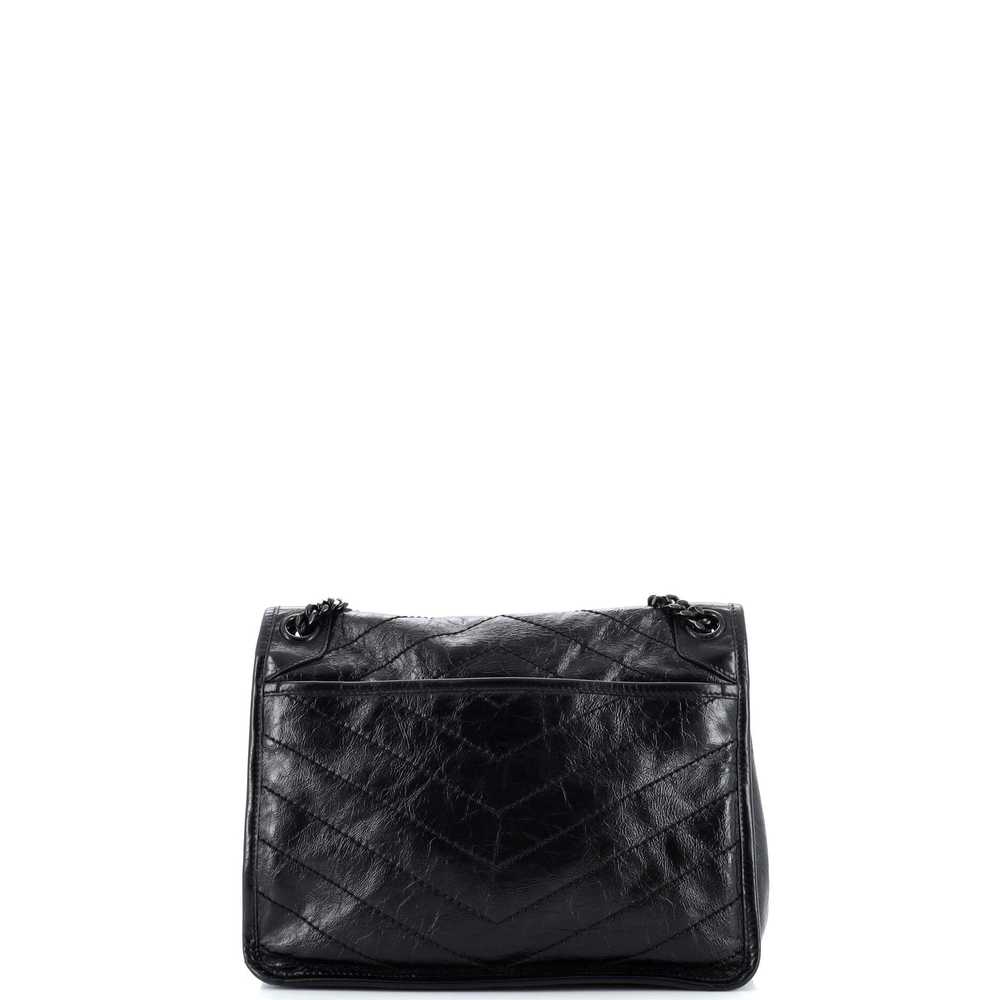 Saint Laurent Niki Chain Flap Bag Matelasse Chevr… - image 3