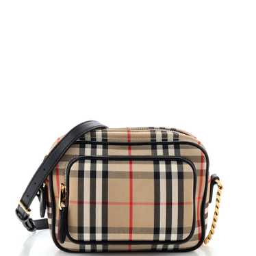 Burberry Camera Bag Vintage Check Canvas Small - image 1