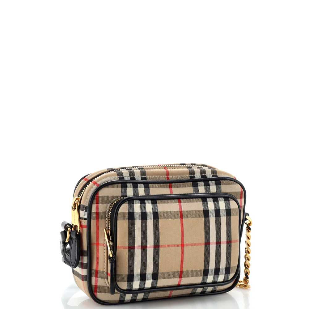 Burberry Camera Bag Vintage Check Canvas Small - image 2