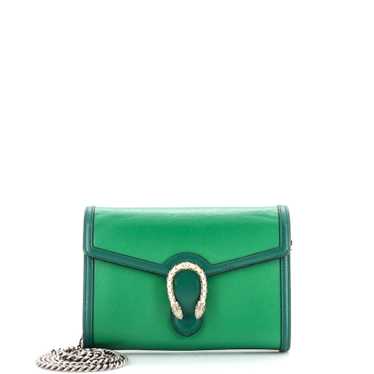 GUCCI Dionysus Chain Wallet Leather Small