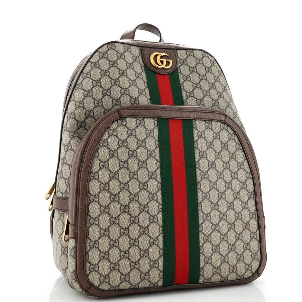 GUCCI Ophidia Backpack GG Coated Canvas Medium - image 2