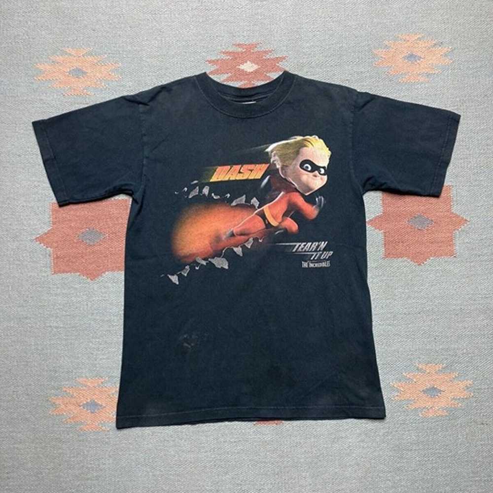 Vintage the incredibles graphic t shirt movie pro… - image 1
