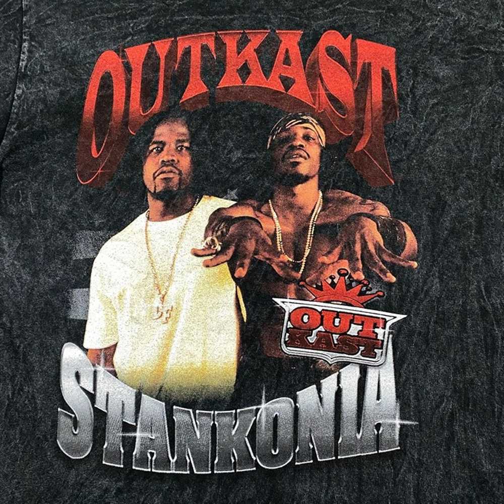 OutKast Stankonia Hotlanta Dynamic Duo Rap Tee M - image 2
