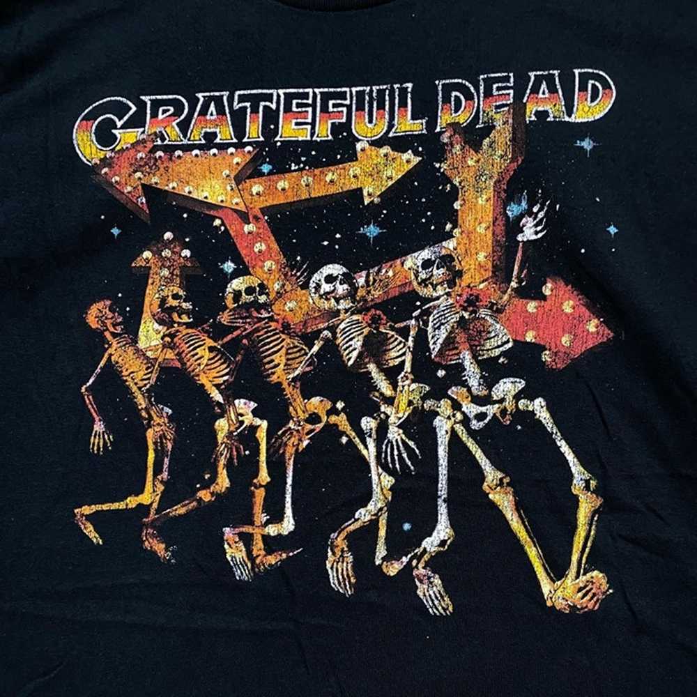 Grateful Dead Dancing Skeltons Rock Band Tee L - image 2