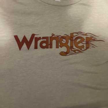 NWOT Wrangler "Flames" T-Shirt Size XL - image 1