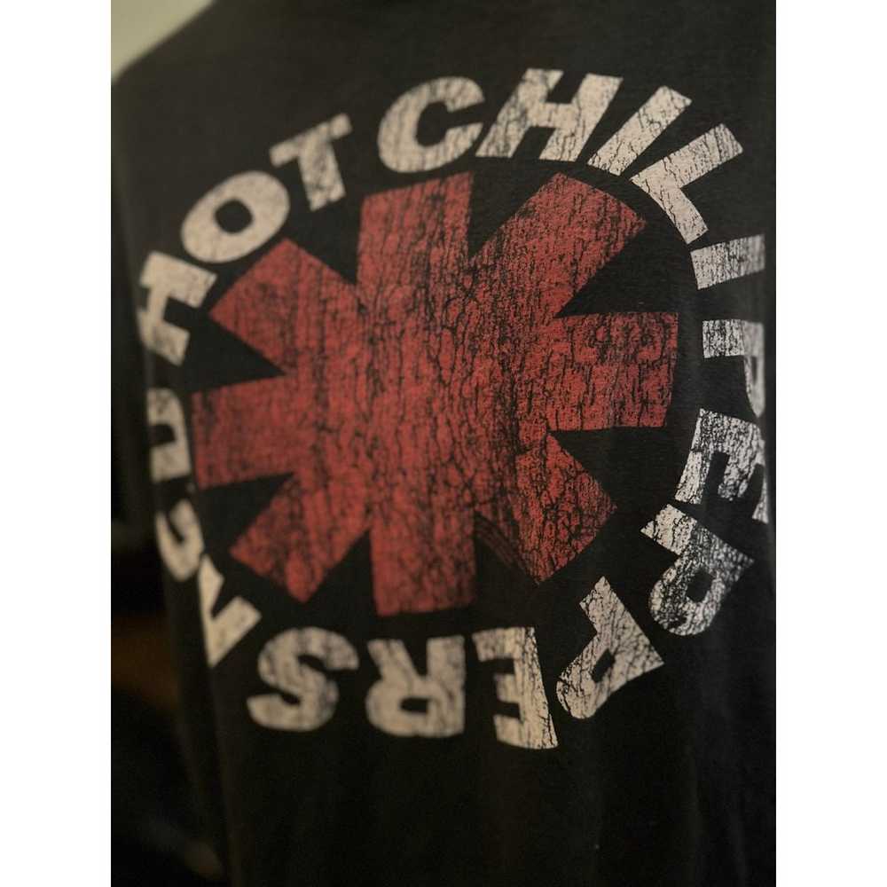 Red Hot Chili Peppers Distressed Logo Unisex Band… - image 3