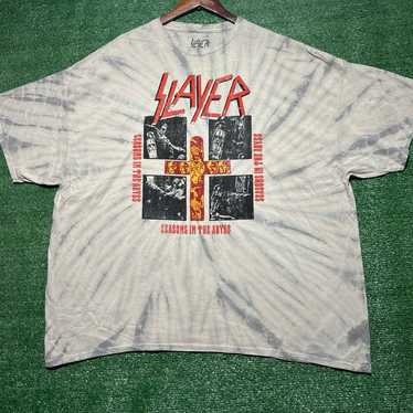 Slayer Thrash Metal Band Shirt Sz 2XL