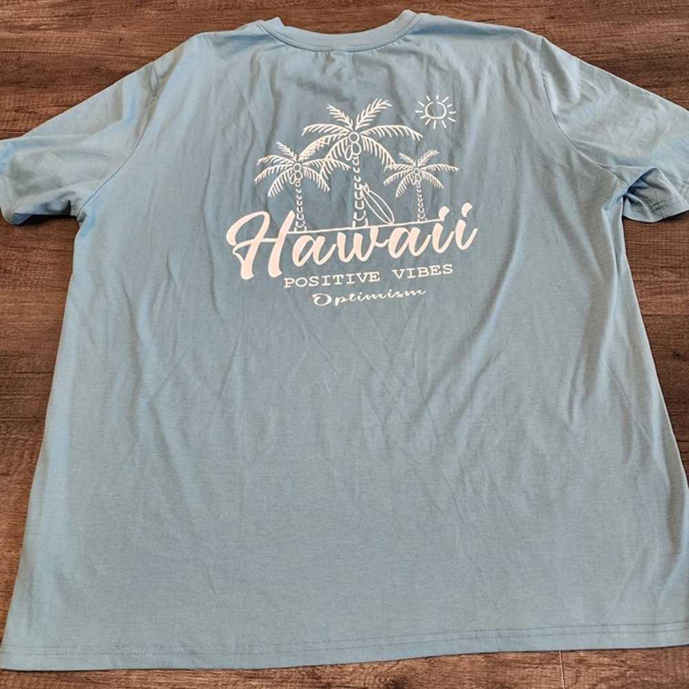 Lot Of (2) Men's 3XL T-Shirts SHEIN Beach Hawaii - image 7