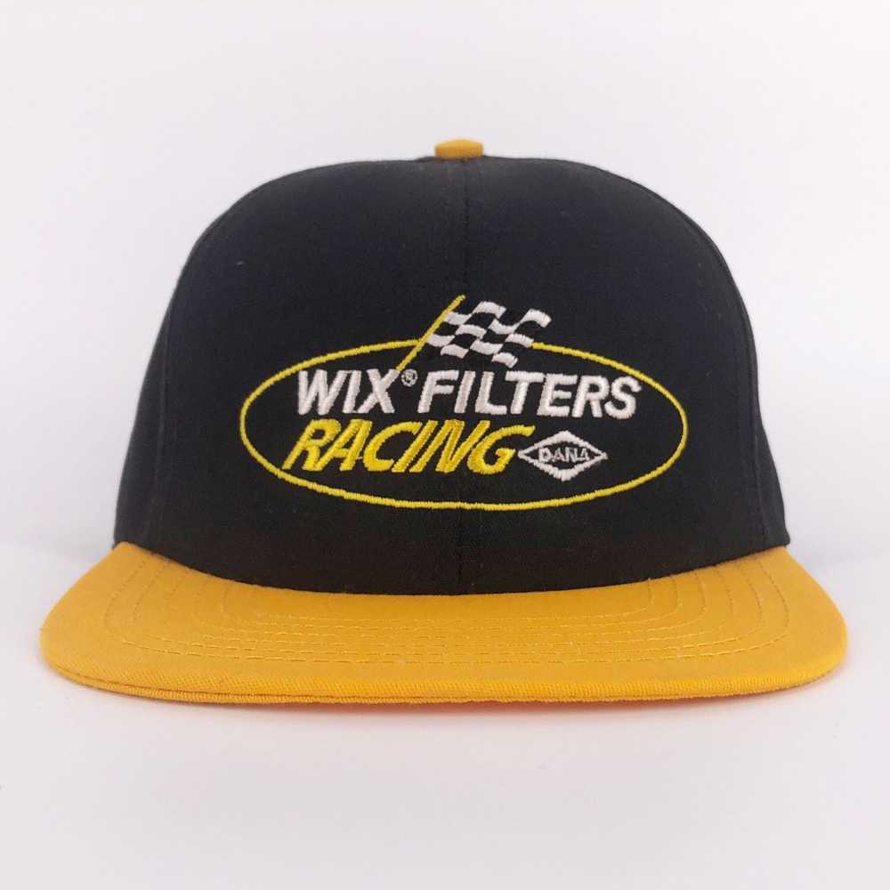 Vintage 90s Wix Filters Racing trucker hat 1990s … - image 2