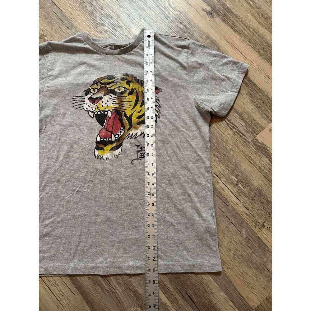 Ed Hardy Tiger Head Graphic T-Shirt Men's Medium … - image 2