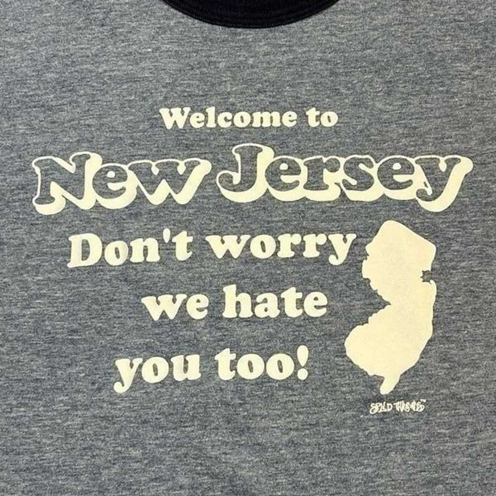 Vintage 90s Welcome To New Jersey Tee - image 3