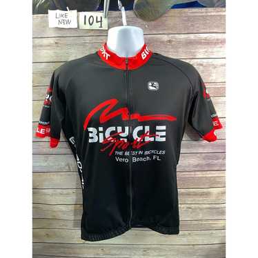 Bicycle Sport cycling jersey Black Red by Giordana