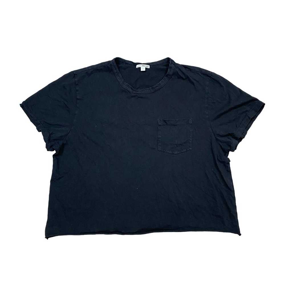 Standard James Perse Cropped Pocket T Shirt Men's… - image 1