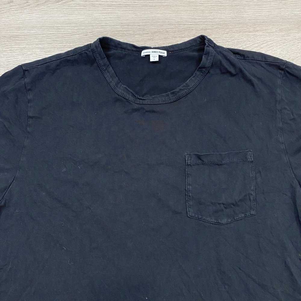 Standard James Perse Cropped Pocket T Shirt Men's… - image 2
