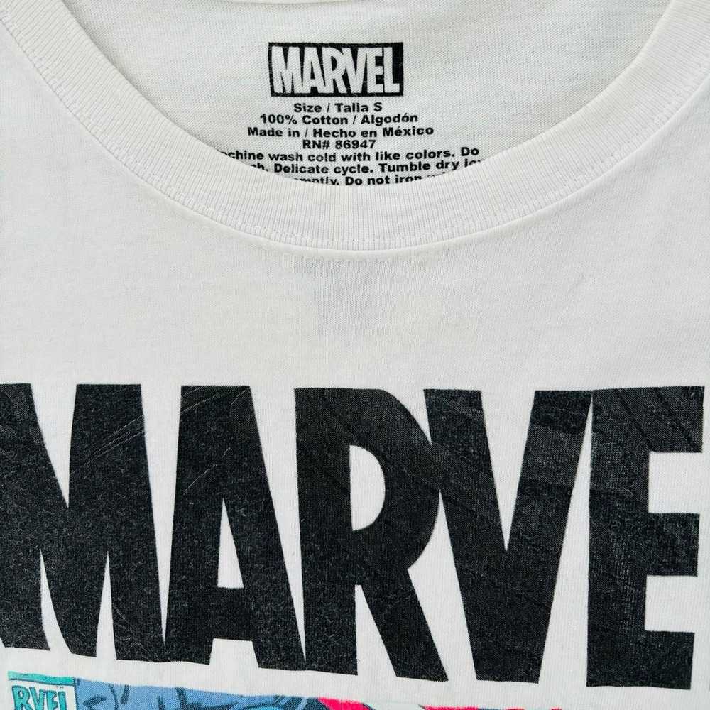 Vintage Rare Marvel Comics Superhero T Shirt Size… - image 6