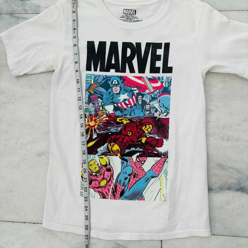 Vintage Rare Marvel Comics Superhero T Shirt Size… - image 8