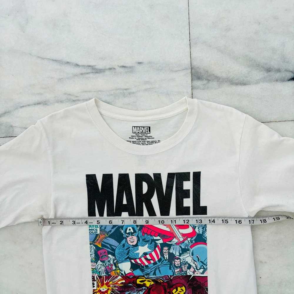 Vintage Rare Marvel Comics Superhero T Shirt Size… - image 9