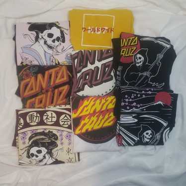 Santa Cruz Riot Society men's t-shirt lot - image 1