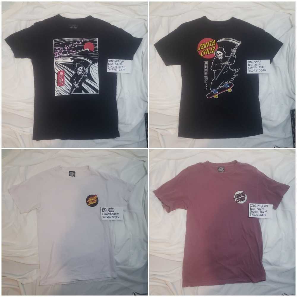 Santa Cruz Riot Society men's t-shirt lot - image 4